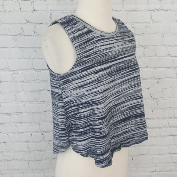 MADEWELL Space Dye Tank Top Blue White Shirt S - Picture 2 of 6